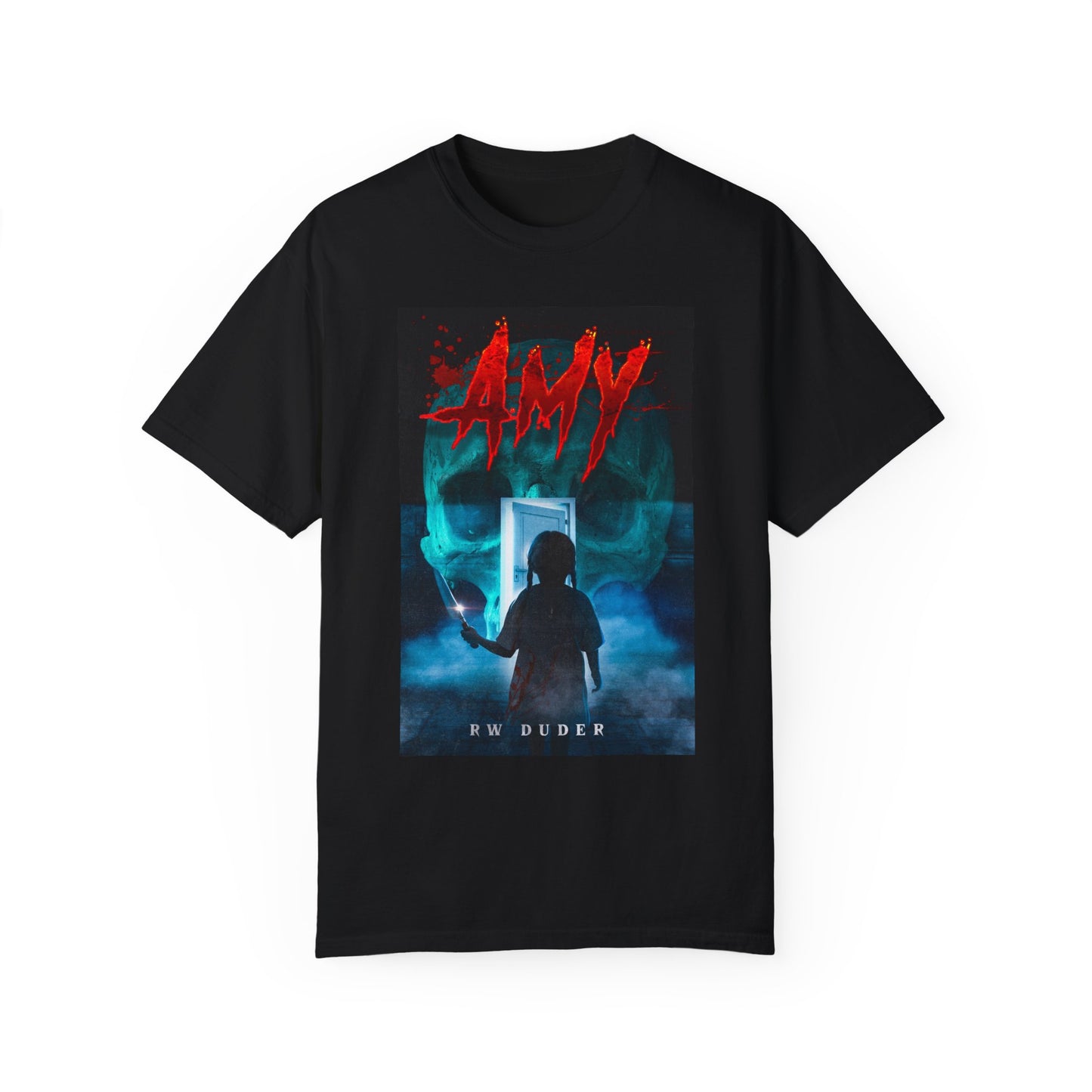 'AMY' Horror Art Design T-shirt for Fans