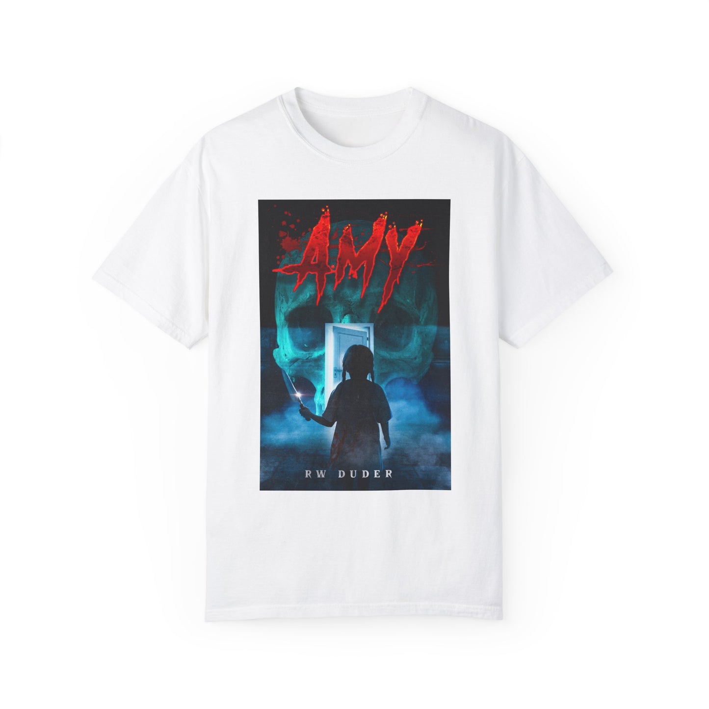 'AMY' Horror Art Design T-shirt for Fans