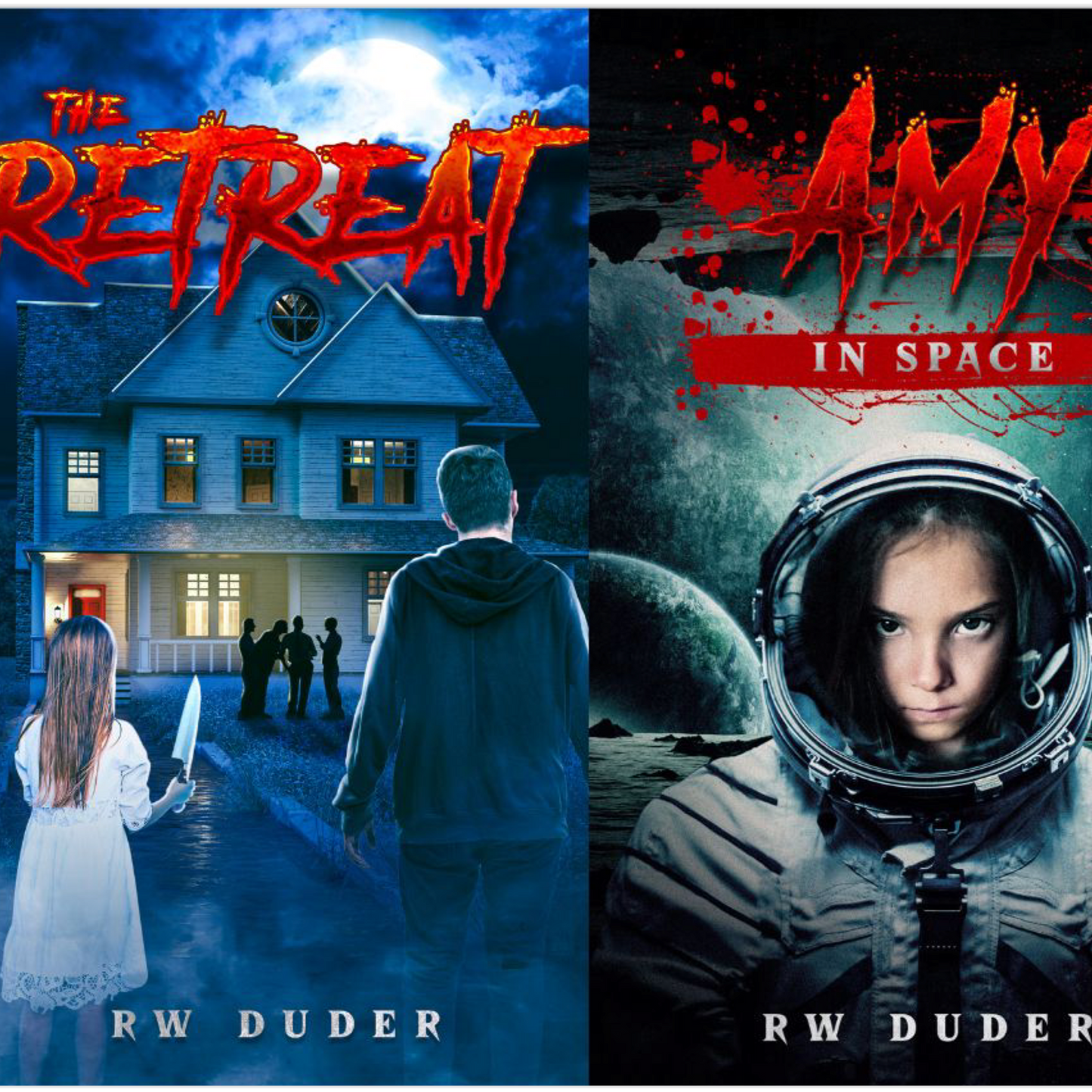 Amy in Space | The Retreat (Signed double pack)