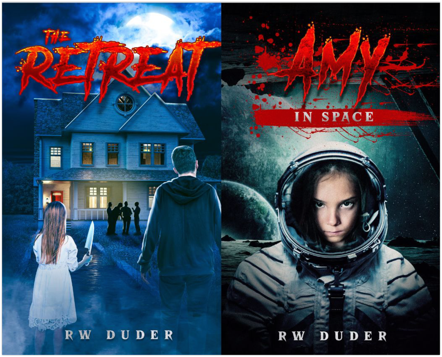 Amy in Space | The Retreat (Signed double pack)