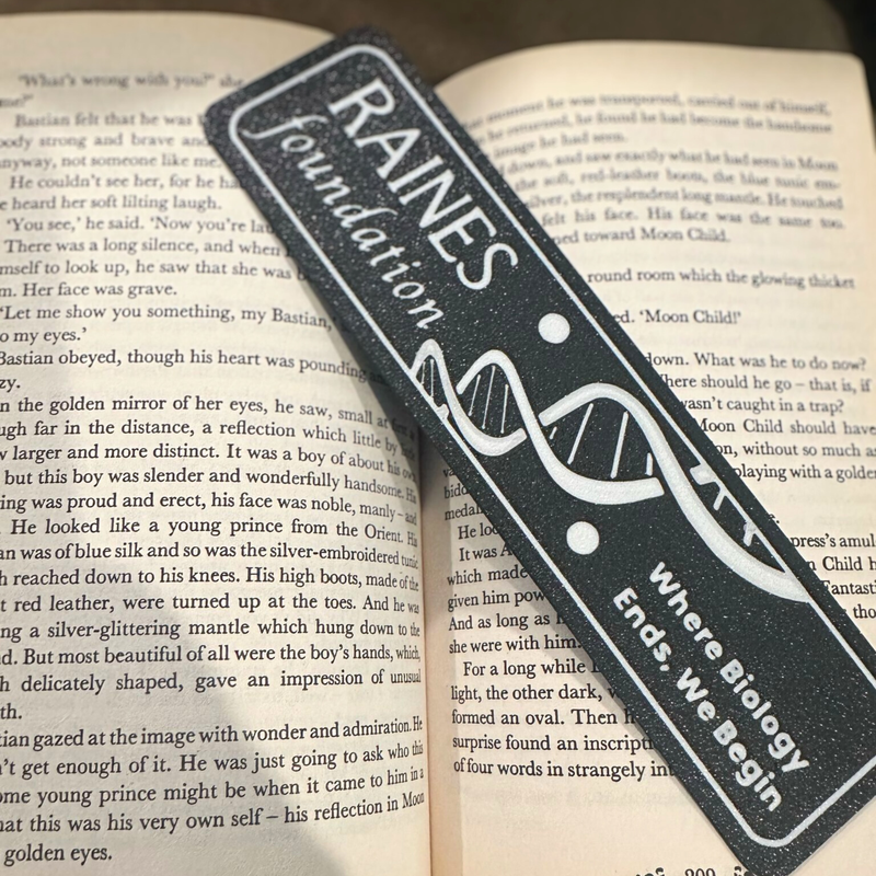 Swag: Raines Foundation Bookmark
