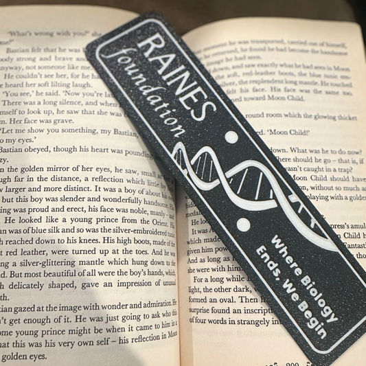 Swag: Raines Foundation Bookmark