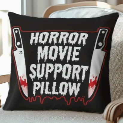Swag: Horror Movie support pillow (works for books too!)
